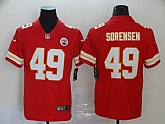Nike Chiefs 49 Daniel Sorensen Red Vapor Untouchable Limited Jersey,baseball caps,new era cap wholesale,wholesale hats